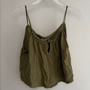O’Neill Olive Green Women's Top